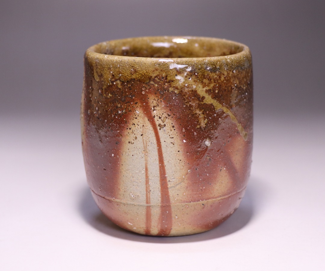 伊勢崎晃一朗 作 「備前窯変酒呑」 ～備前焼専門卸小売店 川口陶楽苑～