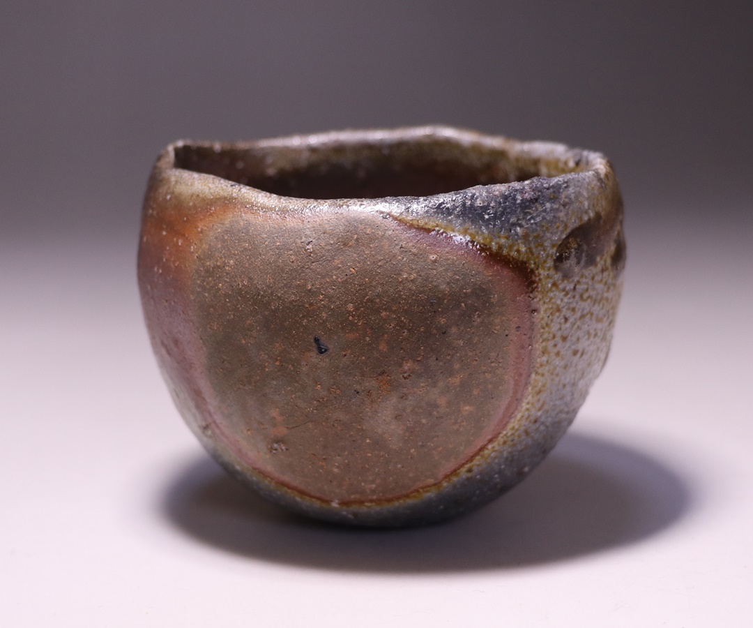 伊勢崎晃一朗 作 「備前窯変酒呑」 ～備前焼専門卸小売店 川口陶楽苑～