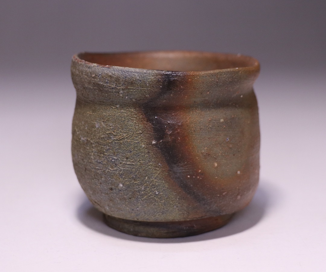 金重有邦 作 「伊部ぐい呑」 ～備前焼専門卸小売店 川口陶楽苑～