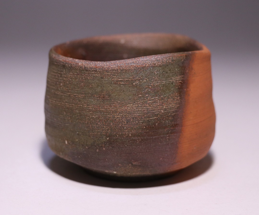 中村六郎 作 「備前酒呑」 ～備前焼専門卸小売店 川口陶楽苑～