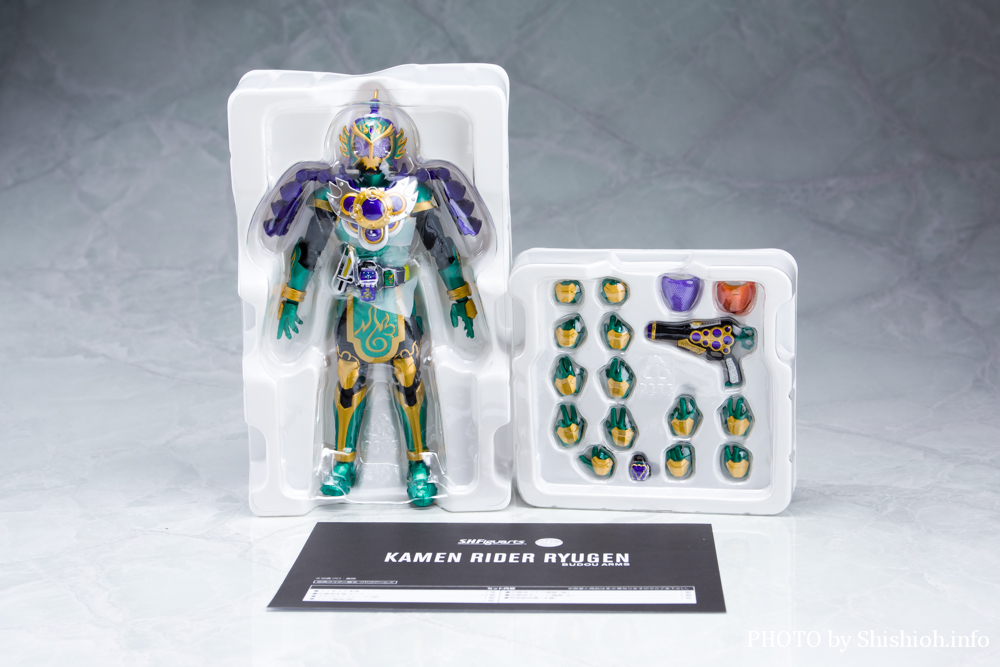 レビュー】S.H.Figuarts（真骨彫製法） 仮面ライダー龍玄 ブドウアームズ