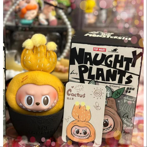 Labubu THE MONSTERS NAUGHTY PLANTS Vinyl Face Series Cactus – TOYSEZ