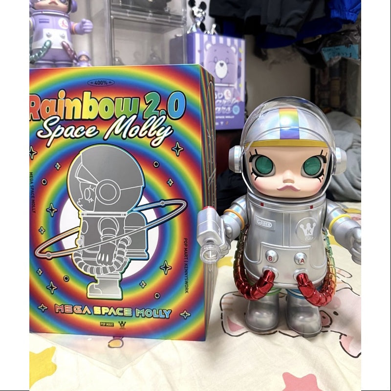 MEGA SPACE MOLLY 400% Rainbow 2.0 2025 Limited Edition – TOYSEZ