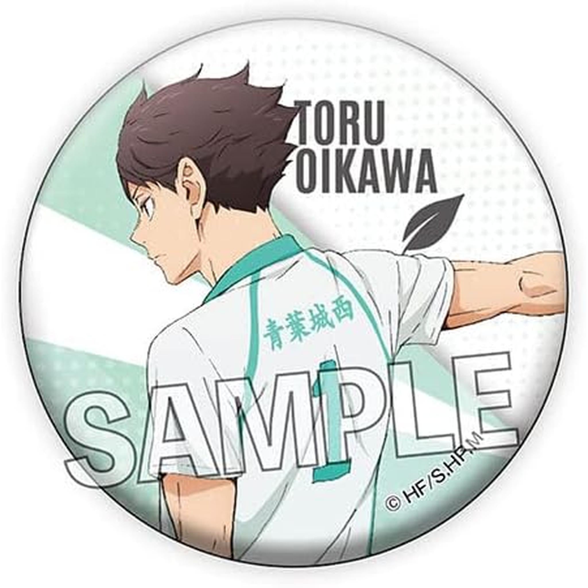 ハイキュー!! ギラギラ缶バッジ 及川徹 – Toys Store Japan