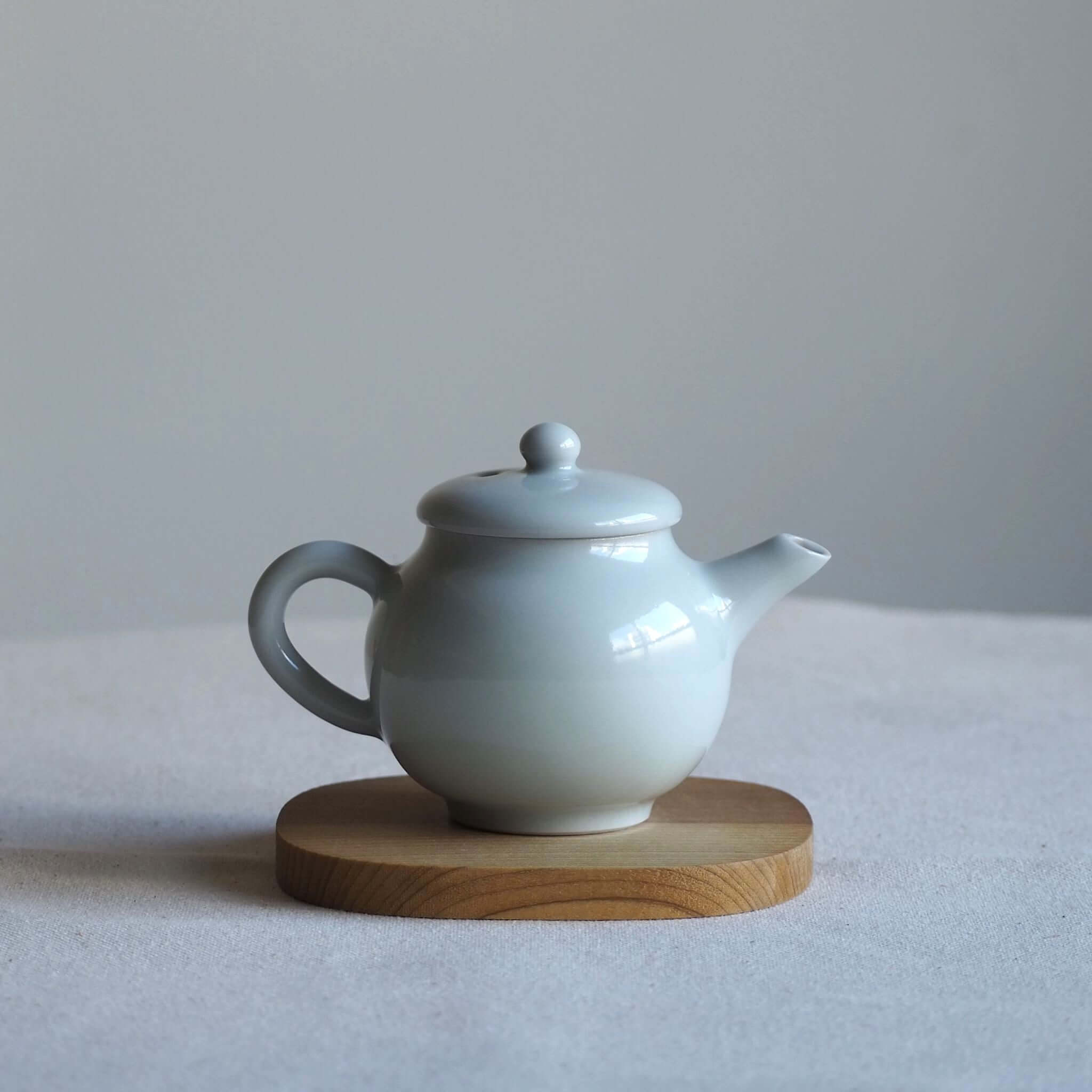 京焼 柴田窯作 青白磁急須 [東山堂煎茶器店 オンラインショップ