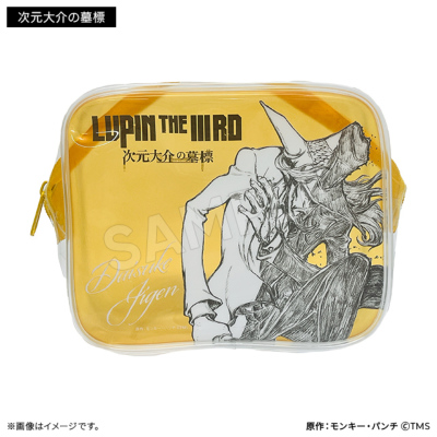 LUPIN THE IIIRD PVCクリアポーチ（5種） LUPIN THE IIIRD THE MOVIE