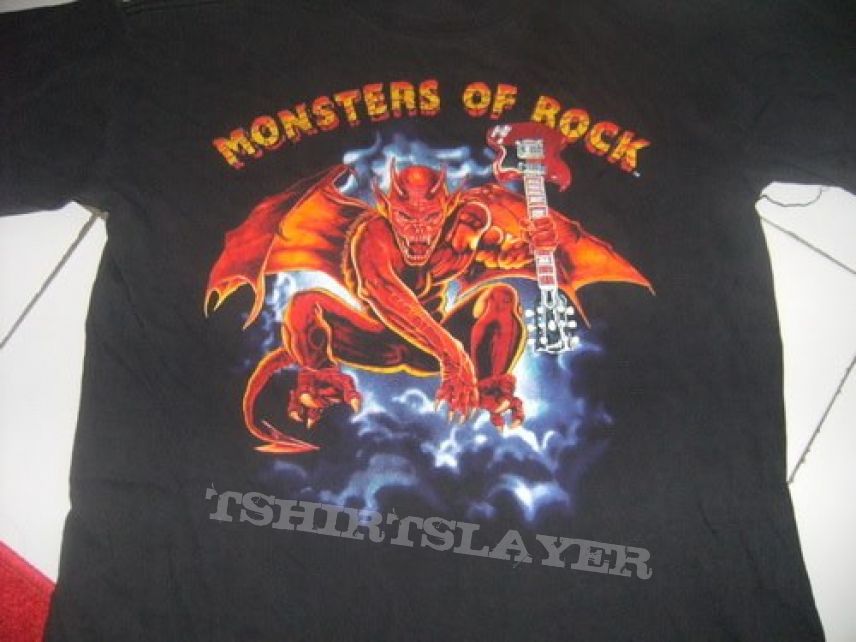 Monster Of rock Tour 1991 | TShirtSlayer TShirt and BattleJacket