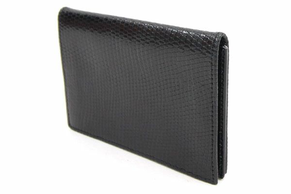 楽天市場】ダンヒル 名刺入れ ブラック リザード レザー 中古 メンズ