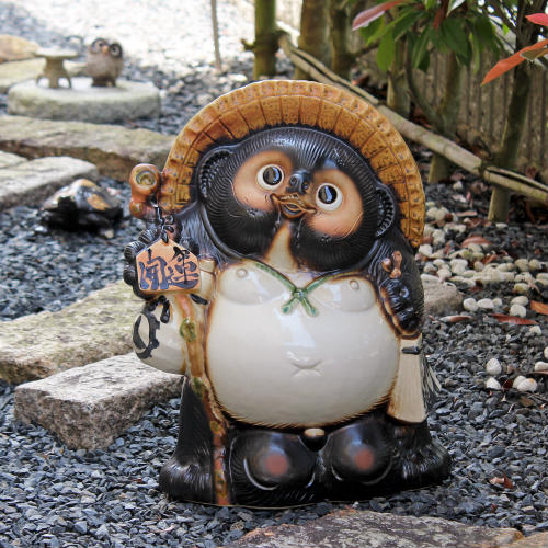 楽天市場】【ポイント5倍】信楽焼 たぬき 開運絵馬 狸 15号 [ご希望で