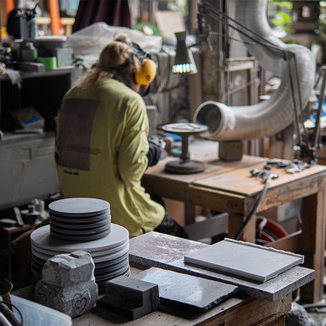 楽天市場】【写真で選べる1点モノ】INASE｜根府川石 incense holder 香