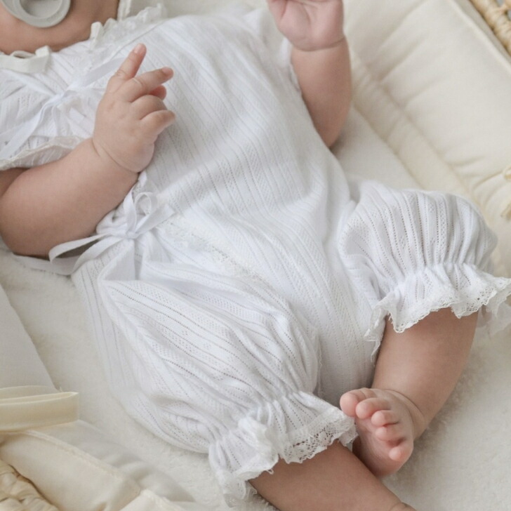 楽天市場】monbebe セレモニードレス 退院着 新生児 ホワイト 韓国子供