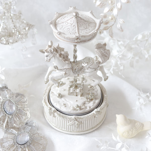 楽天市場】星屑ユニコーンオルゴール｜姫系 かわいい ロマプリ