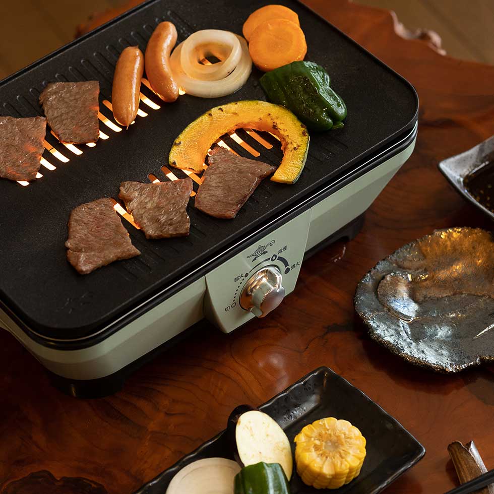 楽天市場】アラジン グラファイトミニグリラー shichirin CAG-MG7AG