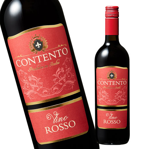 楽天市場】コンテント・ヴィーノ・ロッソ（赤 ミディアムボディ