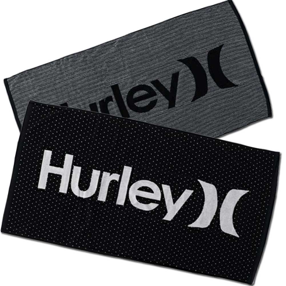 楽天市場】【25日 全商品 ポイント 2倍】 Hurley ハーレービーチタオル