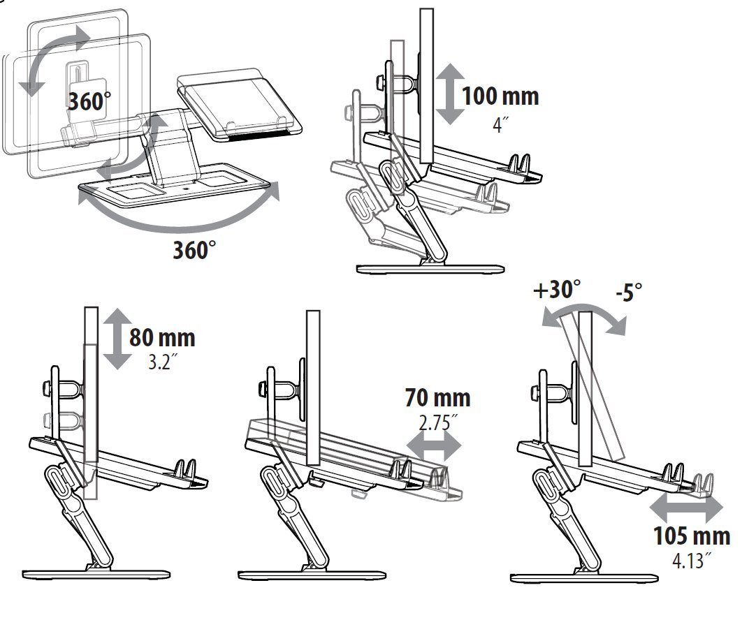 楽天市場】HP ノートパソコン スタンド 中古 机上 モニタ−アーム