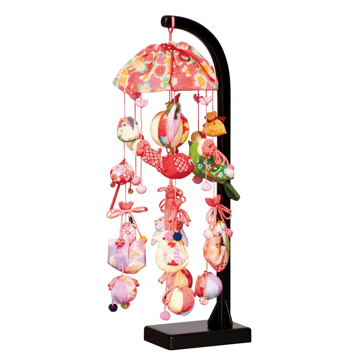 楽天市場】平安豊久 つるし飾り 桜あかり スタンド付 TRS-H-332406