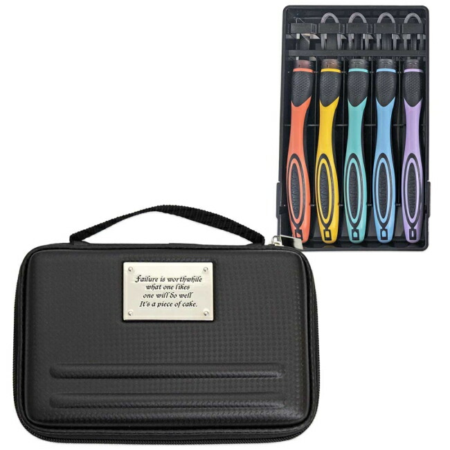 楽天市場】彫刻刀セット プレシャス 2WAY グリップ彫刻刀 安全ガード