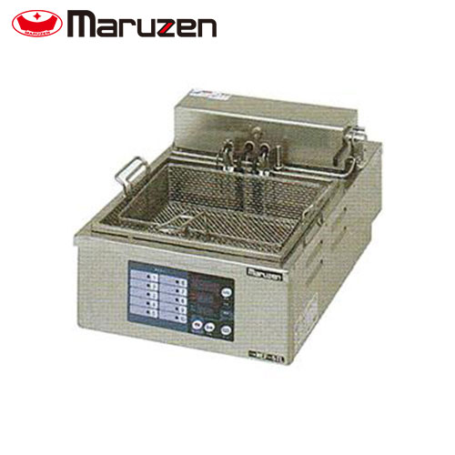 楽天市場】マルゼン 電気フライヤー（オートリフト付卓上型、マイコン