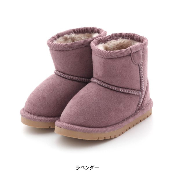 楽天市場】ショートボアブーツ[13.0-21.0cm] ムートンブーツ