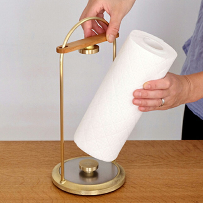 楽天市場】フタガミFUTAGAMI 鋳肌 キッチンペーパーホルダー 小 | 真鍮