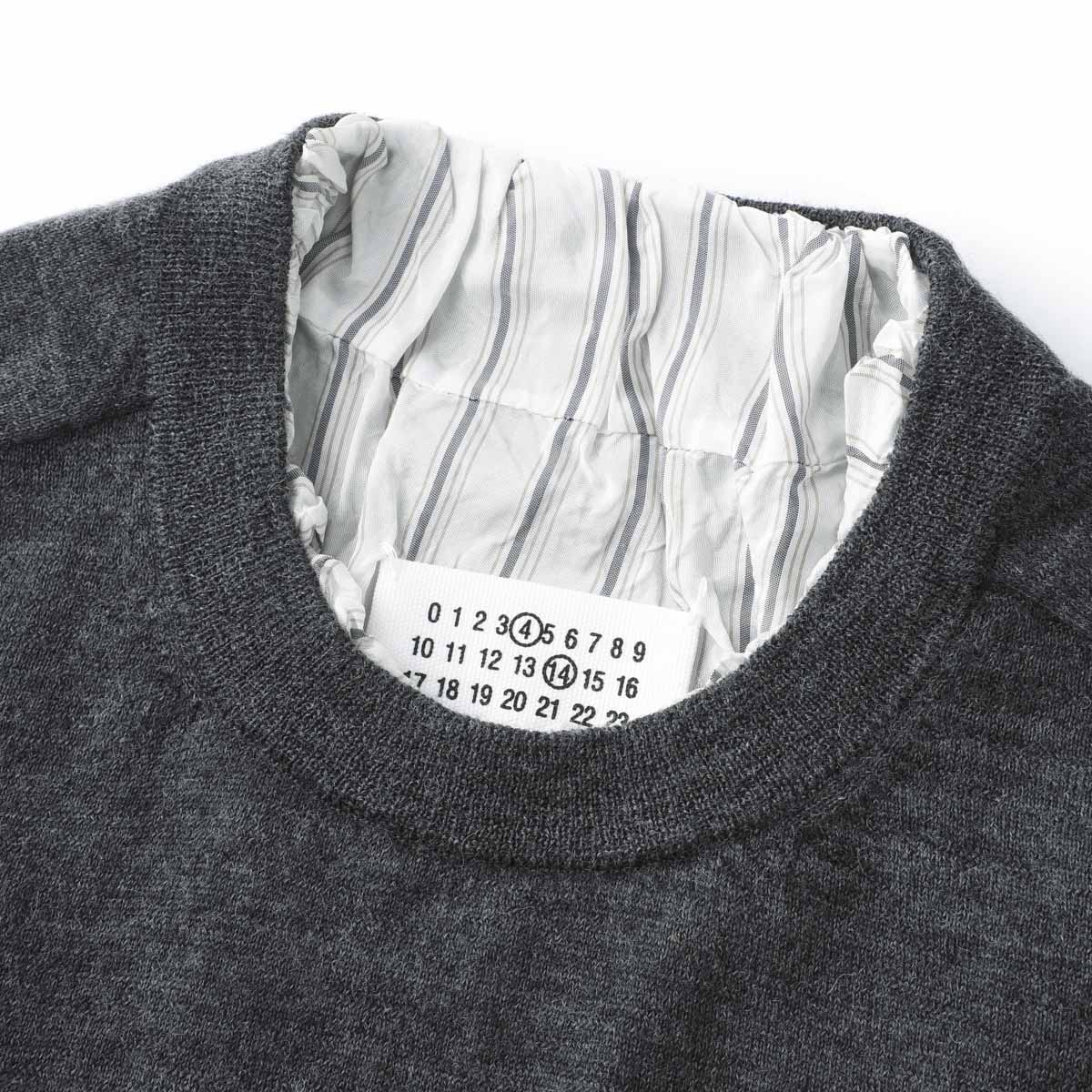 楽天市場】メゾンマルジェラ Maison Margiela クルーネックニット