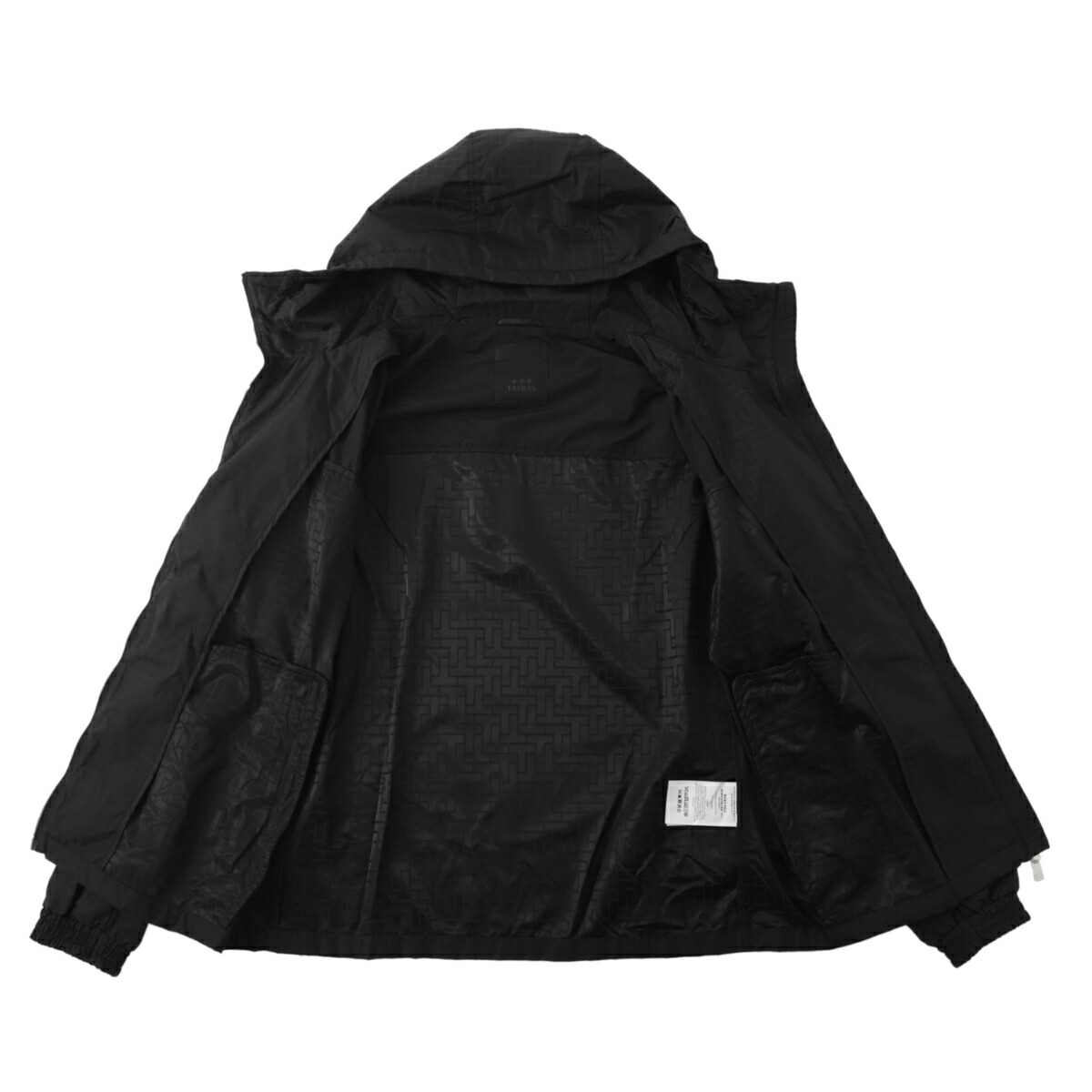 楽天市場】タトラス TATRAS ナイロンジャケット フーデッド ブルゾン