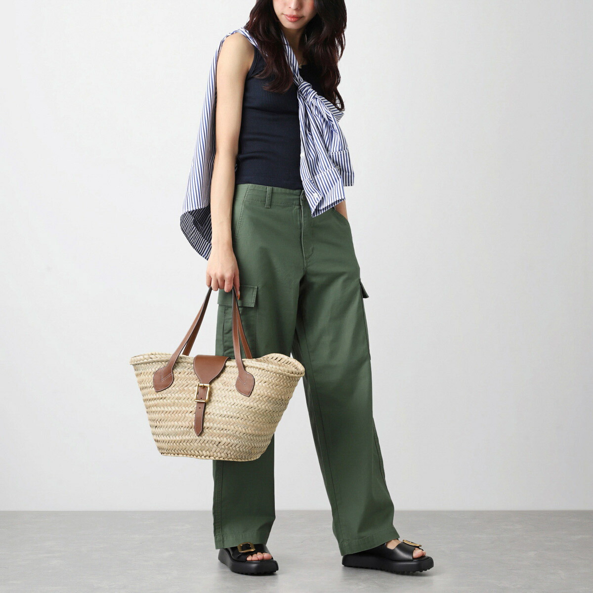 楽天市場】ジェイ&エム デヴィッドソン J&M DAVIDSON バスケットバッグ