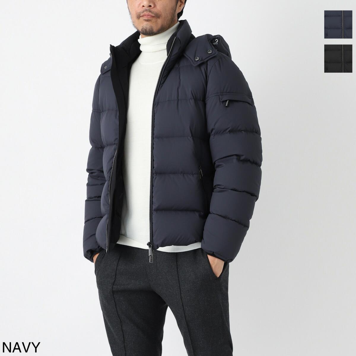 楽天市場】ムーレー MOORER ダウンジャケット メンズ 大きいサイズあり