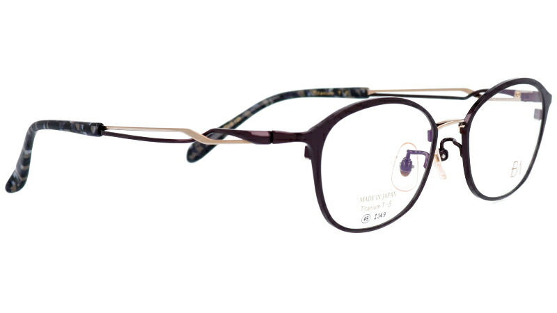 楽天市場】BA Banerina バネリーナ ba-2016-3 パープルブラウン 眼鏡