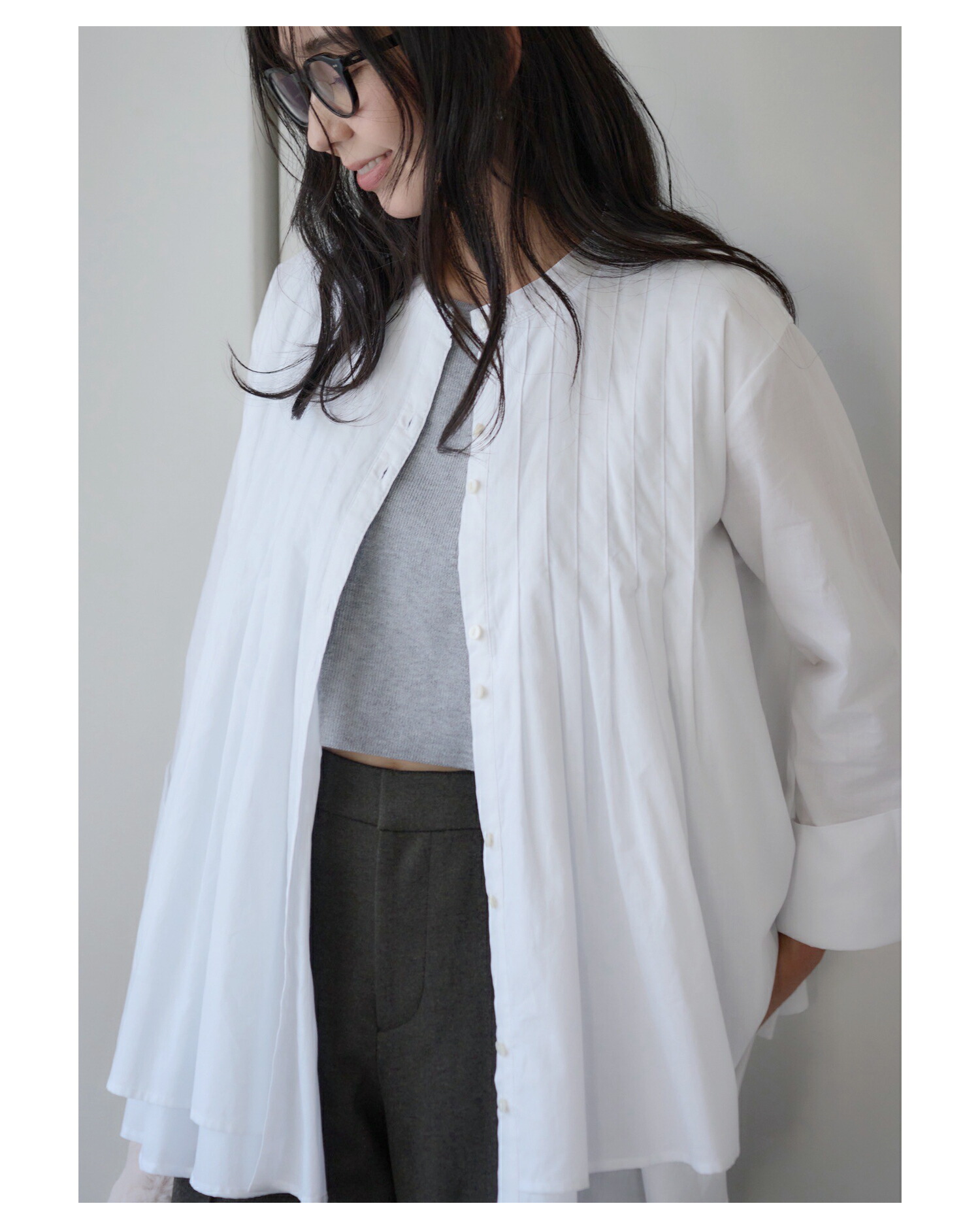 楽天市場】SHIORI×MERI ニットベスト＆フレアーブラウス : MERI