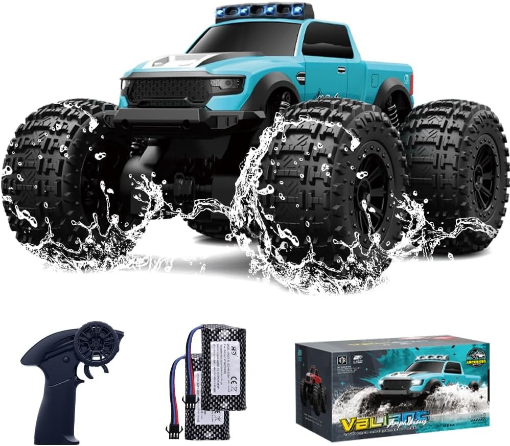 楽天市場】水陸両用 ラジコンカー モンスタートラック 子供向け 人気