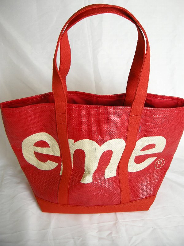 楽天市場】2020SS/Supreme/シュプリーム/Raffia Tote BAG/ラフィア