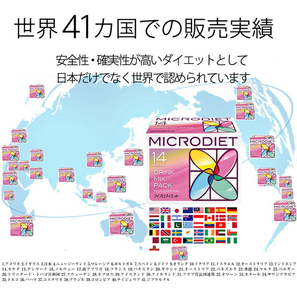 楽天市場】【公式】マイクロダイエットセルフチョイスパック7食セット