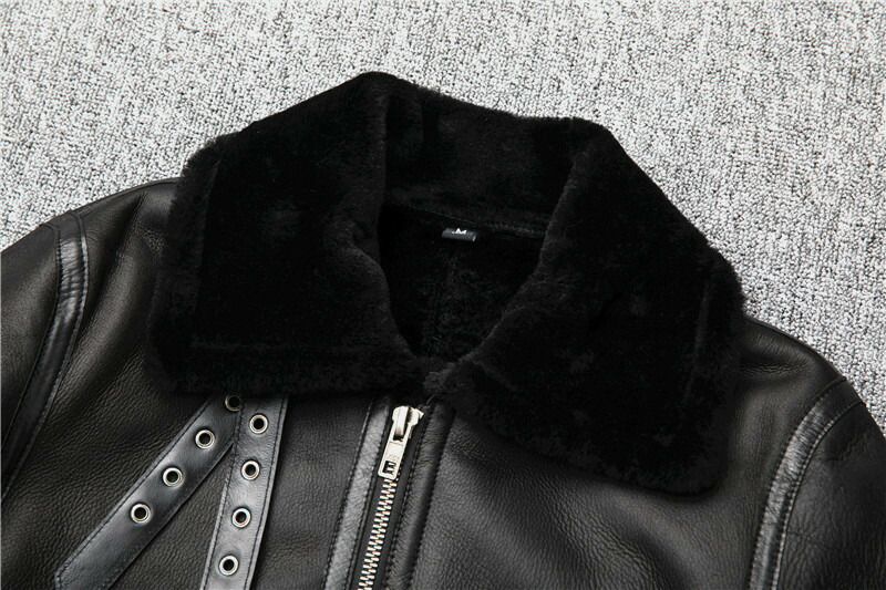 楽天市場】B-3 フライトジャケット ムートン 羊革 シープスキン 毛皮