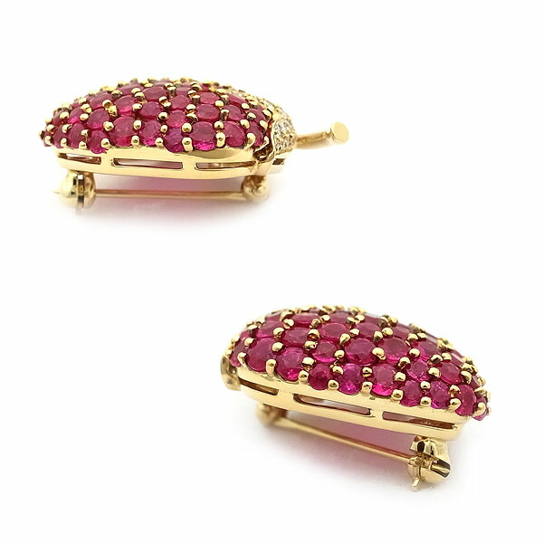 楽天市場】【緑屋質屋】ティファニー イチゴモチーフ ルビー・ダイヤ