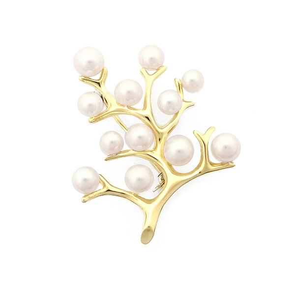 楽天市場】【緑屋質屋】ミキモト 幸福の木「Kofuku no ki」ブローチ PB