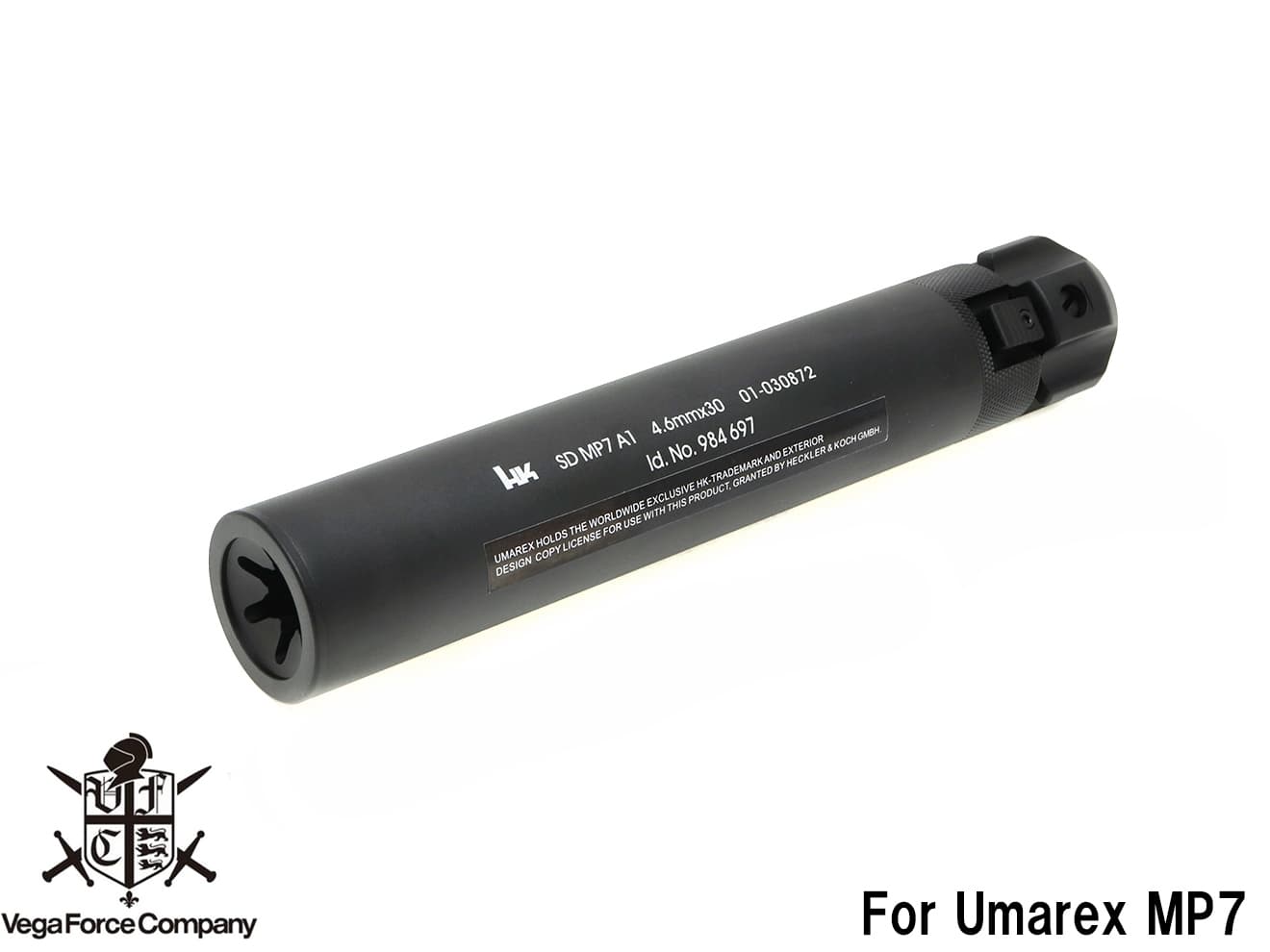 楽天市場】VFC/Umarex MP7 QDサプレッサー◇MP7A1/サイレンサー/サブ