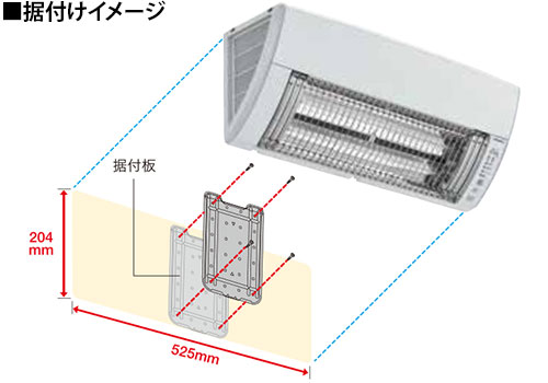 楽天市場】コロナ 壁掛型 遠赤外線ヒーター CHK-C126A [暖房機 扇風機