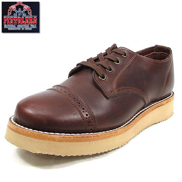 楽天市場】○○ ピストレロ PISTOLERO オックスフォード キャップトゥ