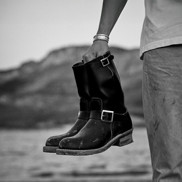 楽天市場】レッドウィング エンジニアブーツ RED WING 2966 Black