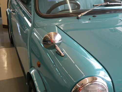 楽天市場】【送料無料】ローバーミニ/クラシックミニ S800 ミラー【 小