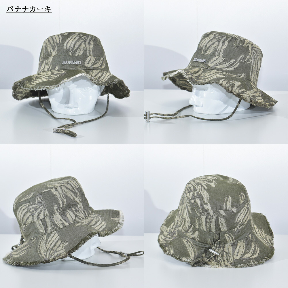 楽天市場】JACQUEMUS 帽子 バケットハット メンズ レディース ブラック
