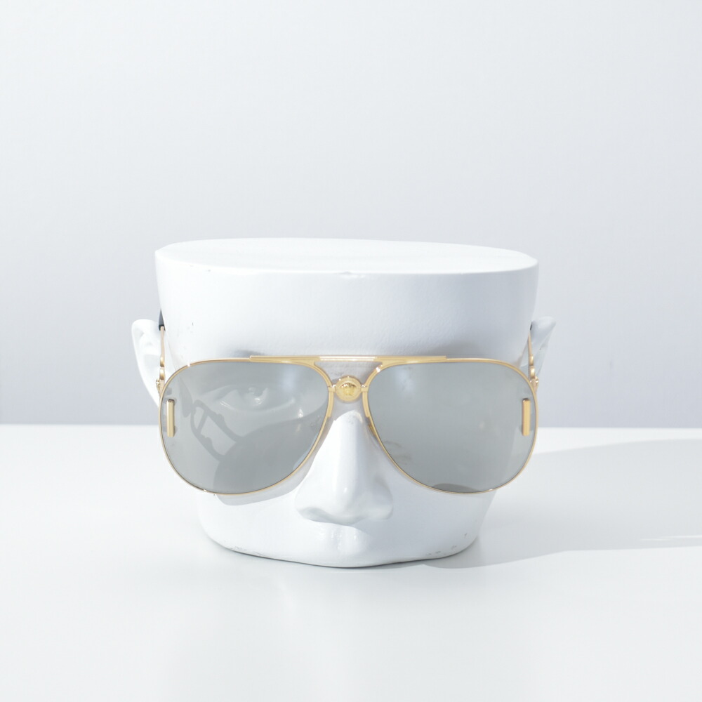 楽天市場】ヴェルサーチ サングラス メンズ ブランド メタル ゴールド