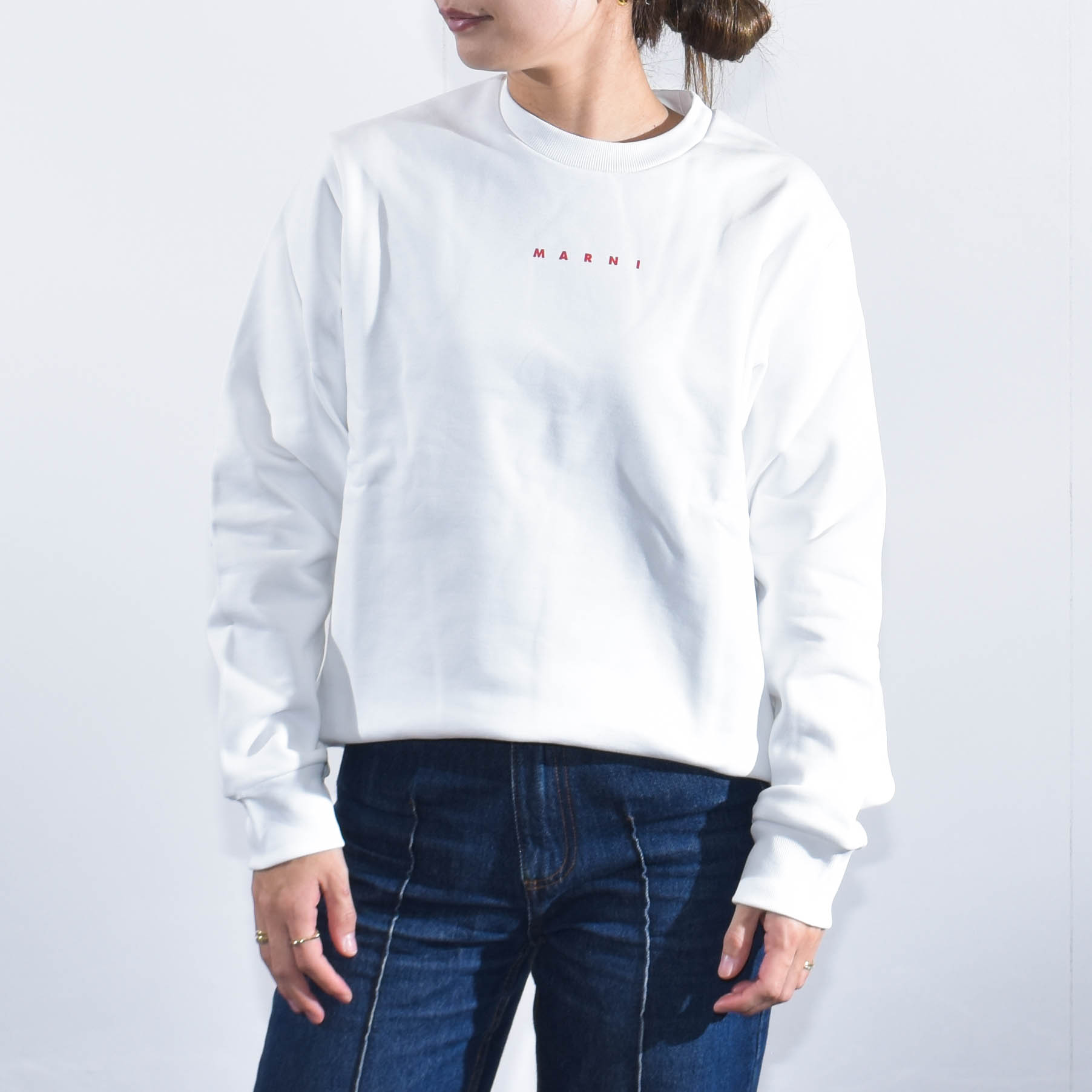 楽天市場】マルニ キッズ トレーナー ミニロゴ スウェットシャツ 大人