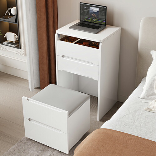 楽天市場】ドレッサー 鏡台 無垢材 幅48 60cm 化粧台コンパクト メイク