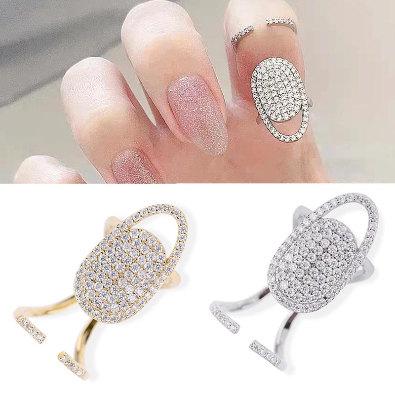 楽天市場】[New スタイル フィンガーチップリング] クリスタルパヴェ