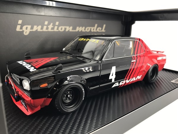 楽天市場】イグニッションモデル製 1/18 LB-WORKS ハコスカ 2ドア