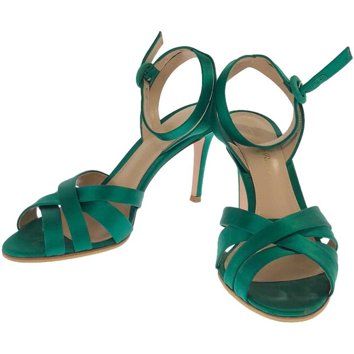 楽天市場】ジャンヴィト ロッシ（カラーグリーン）（サンダル