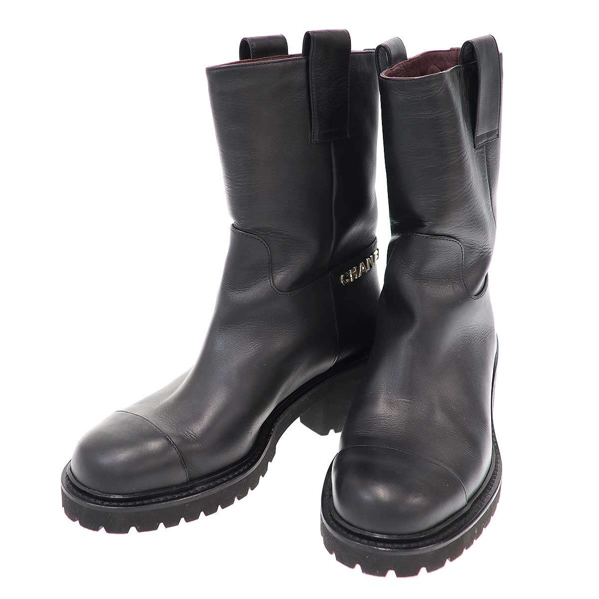 楽天市場】シャネル エンジニアブーツの通販